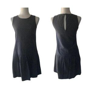 Ace & Jig Shift Mini Dress Women's Polka Dot Print Sleeveless Scoop Neck Size SP